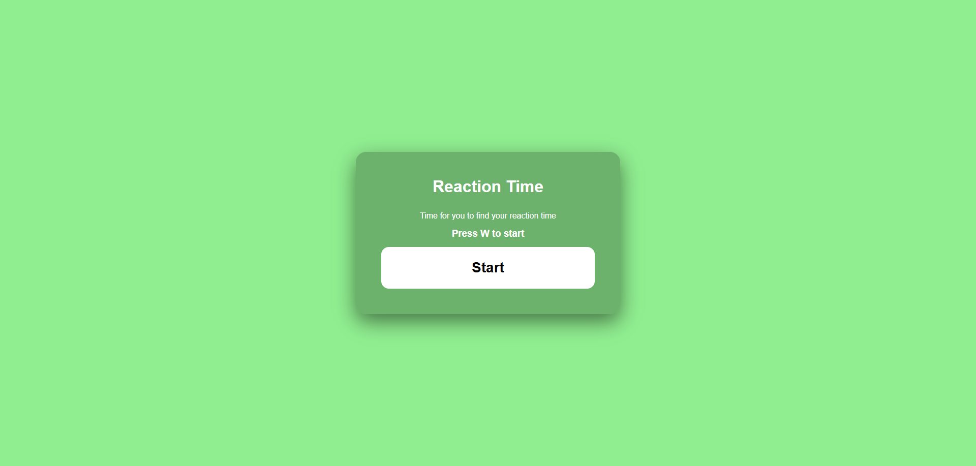 Onekey Reaction Screenshot